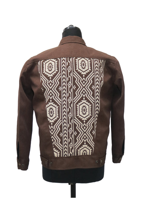 Brown Denim Jacket